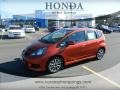 2012 Orangeburst Metallic Honda Fit Sport  photo #1