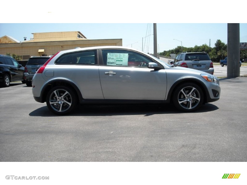 2013 C30 T5 - Silver Metallic / Off Black/Blonde photo #6