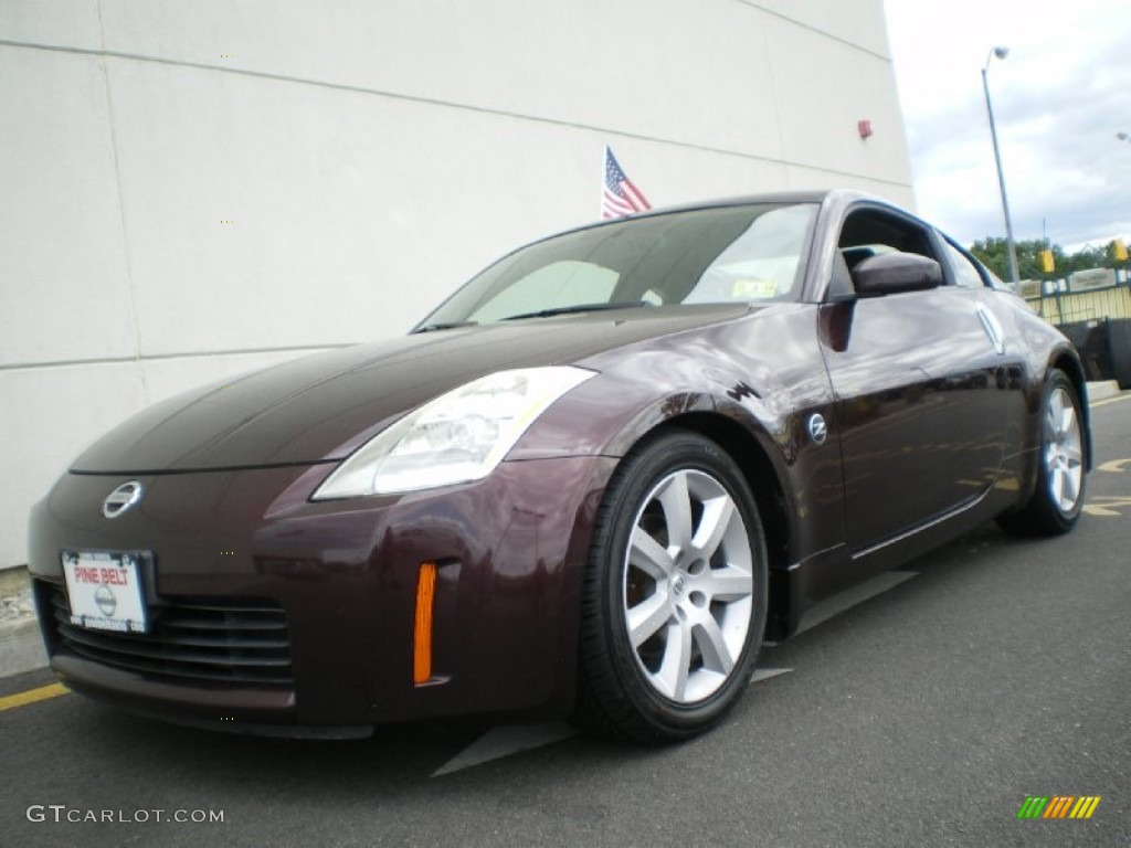 2003 350Z Touring Coupe - Brickyard / Charcoal photo #1
