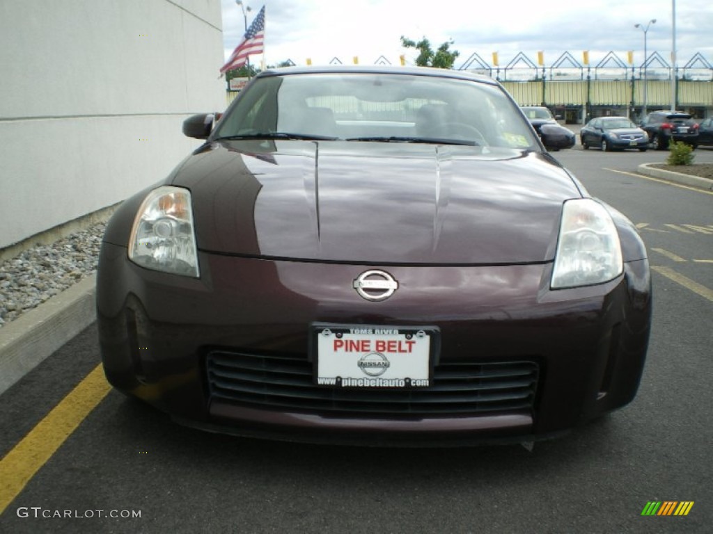 2003 350Z Touring Coupe - Brickyard / Charcoal photo #2