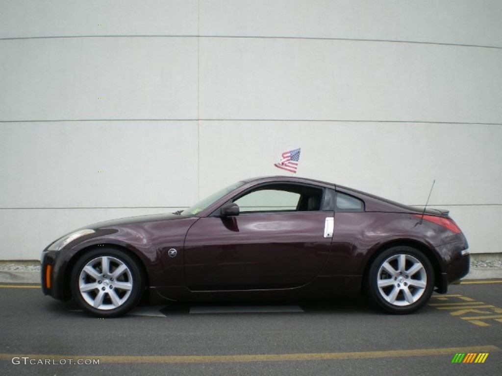 2003 350Z Touring Coupe - Brickyard / Charcoal photo #4