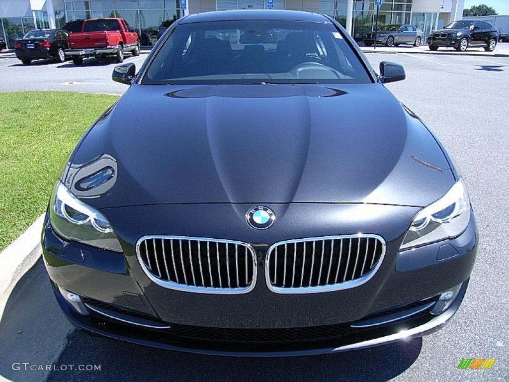 Dark Graphite Metallic II 2012 BMW 5 Series 535i Sedan Exterior Photo #67259418