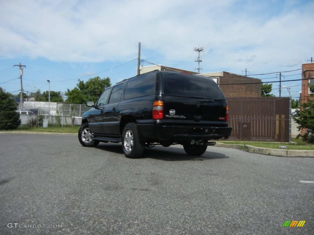 2002 Yukon XL Denali AWD - Onyx Black / Sandstone photo #2