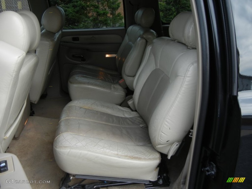 2002 Yukon XL Denali AWD - Onyx Black / Sandstone photo #6