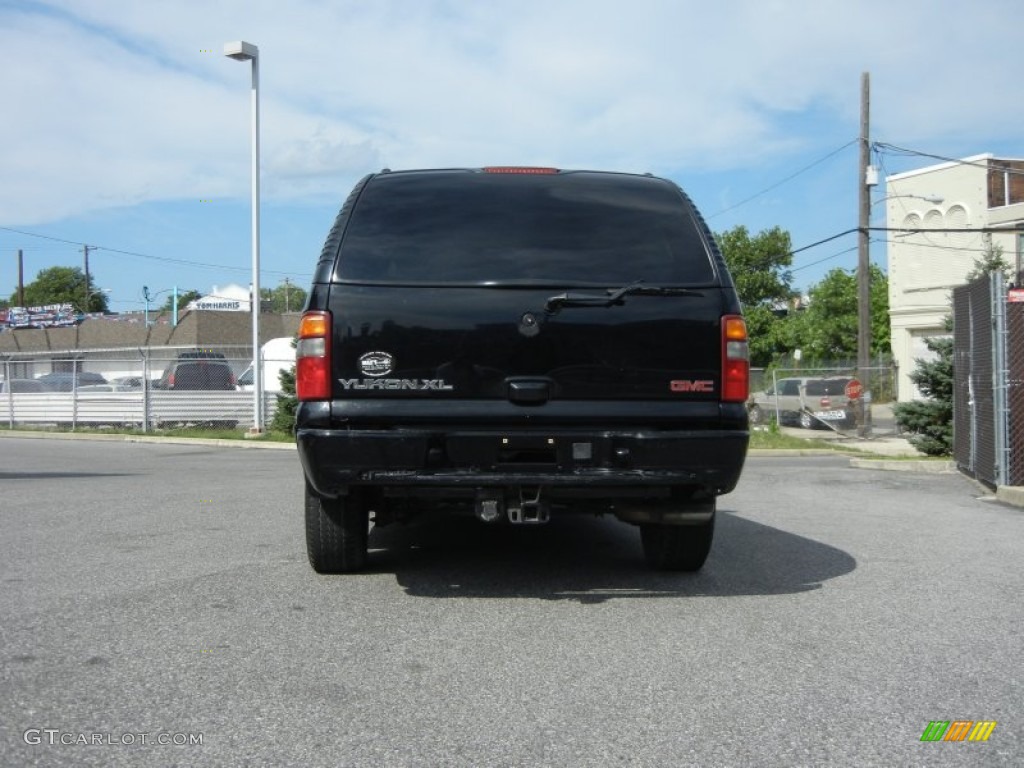 2002 Yukon XL Denali AWD - Onyx Black / Sandstone photo #11