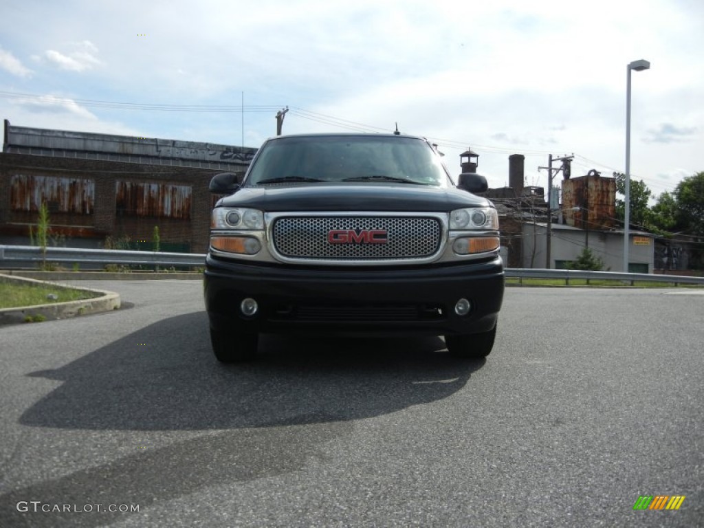 2002 Yukon XL Denali AWD - Onyx Black / Sandstone photo #13