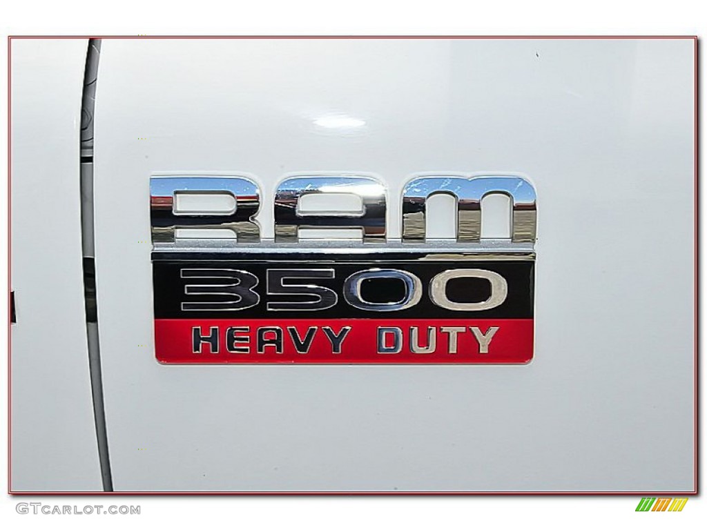 2007 Dodge Ram 3500 SLT Quad Cab 4x4 Dually Chassis Marks and Logos Photo #67261485