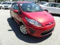 Red Candy Metallic 2011 Ford Fiesta SE Hatchback Exterior