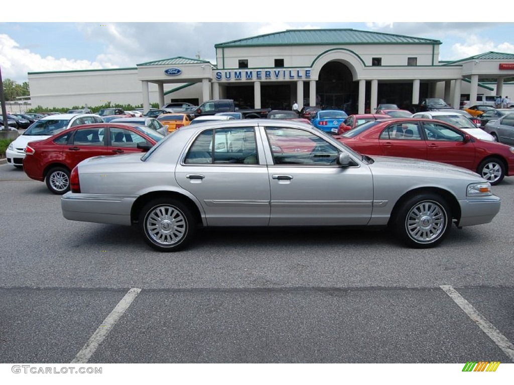 2006 Grand Marquis LS - Silver Birch Metallic / Medium Light Stone photo #14