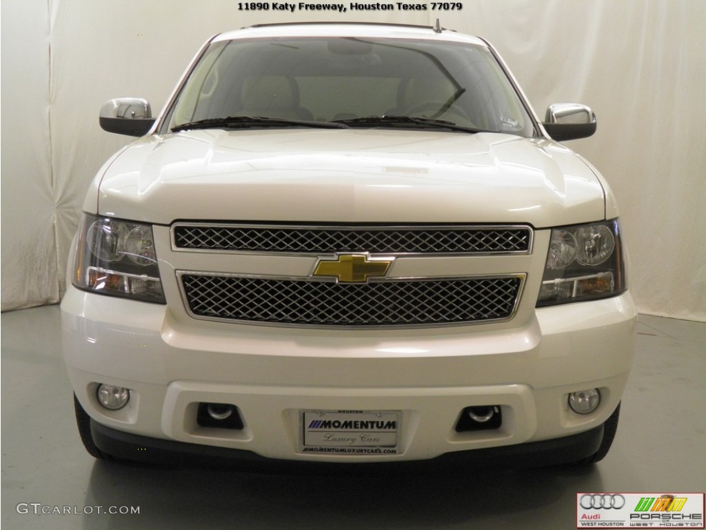 2011 Tahoe LTZ 4x4 - White Diamond Tricoat / Light Cashmere/Dark Cashmere photo #20