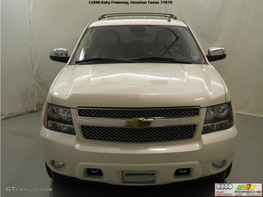 2011 Tahoe LTZ 4x4 - White Diamond Tricoat / Light Cashmere/Dark Cashmere photo #21