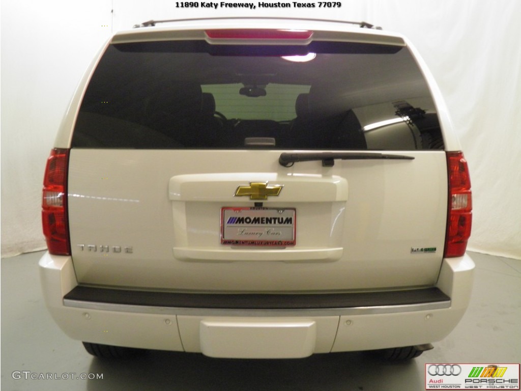 2011 Tahoe LTZ 4x4 - White Diamond Tricoat / Light Cashmere/Dark Cashmere photo #22