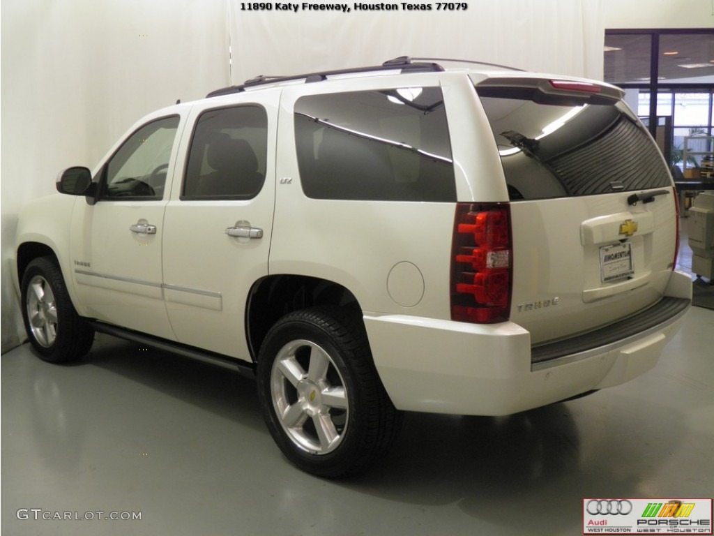 2011 Tahoe LTZ 4x4 - White Diamond Tricoat / Light Cashmere/Dark Cashmere photo #23