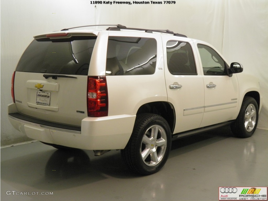 2011 Tahoe LTZ 4x4 - White Diamond Tricoat / Light Cashmere/Dark Cashmere photo #24