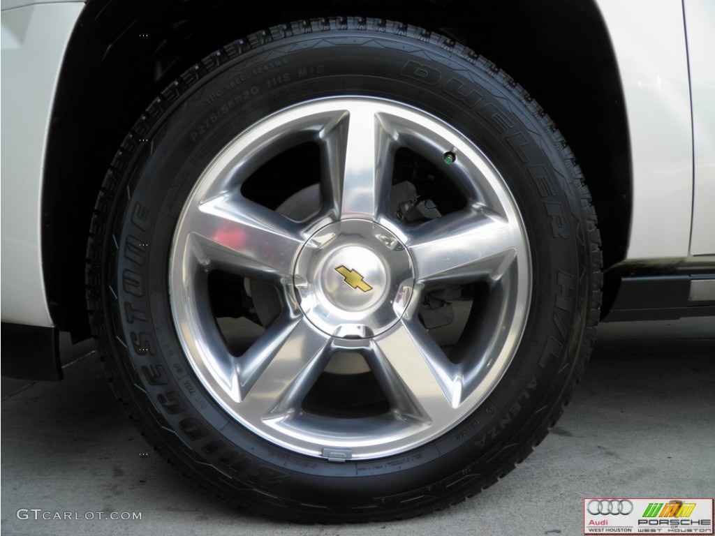 2011 Tahoe LTZ 4x4 - White Diamond Tricoat / Light Cashmere/Dark Cashmere photo #25