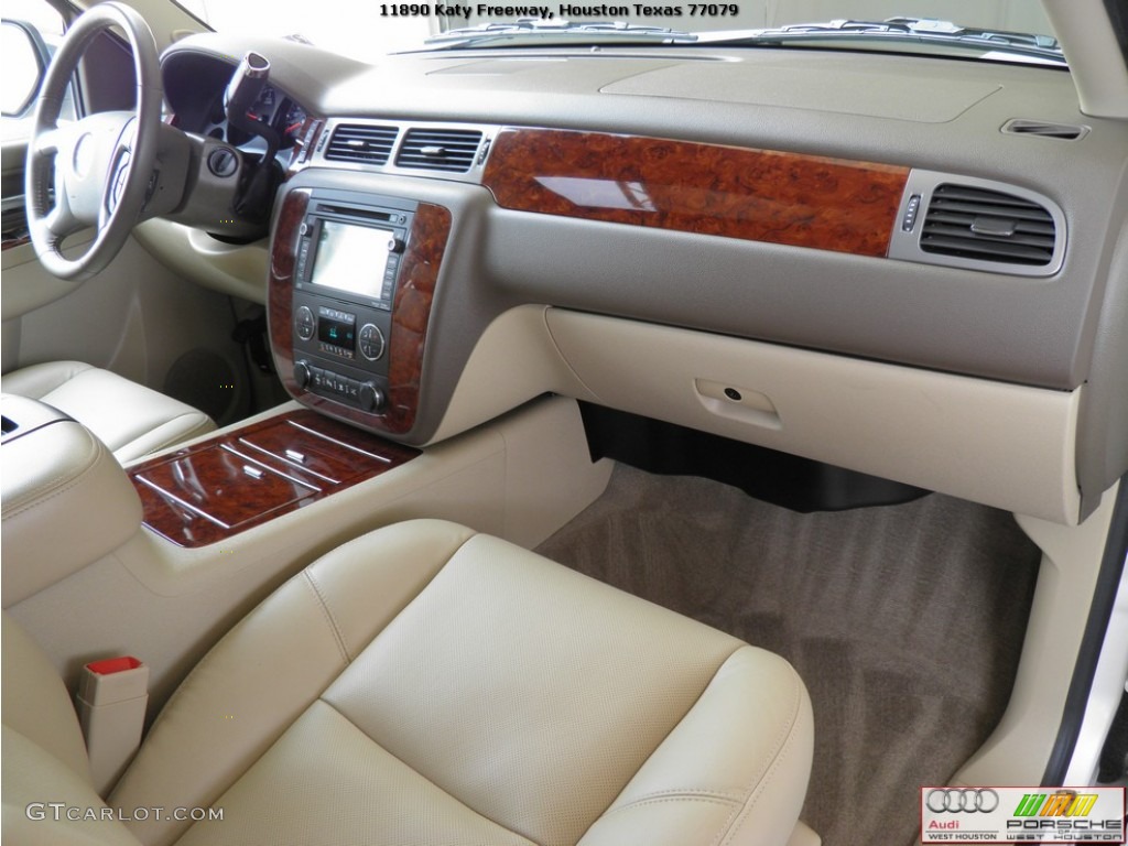 2011 Tahoe LTZ 4x4 - White Diamond Tricoat / Light Cashmere/Dark Cashmere photo #27