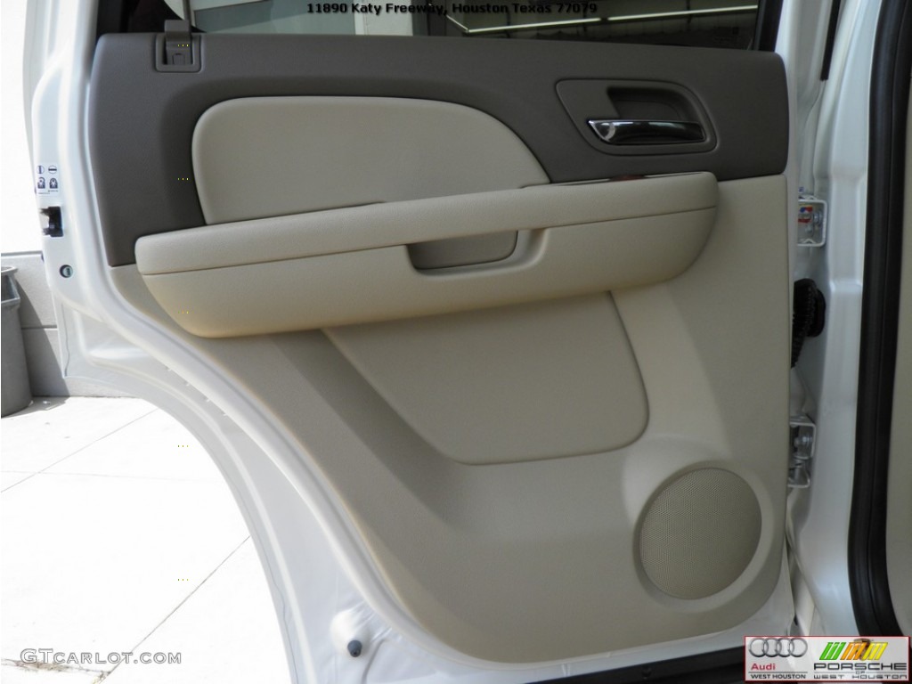 2011 Tahoe LTZ 4x4 - White Diamond Tricoat / Light Cashmere/Dark Cashmere photo #31