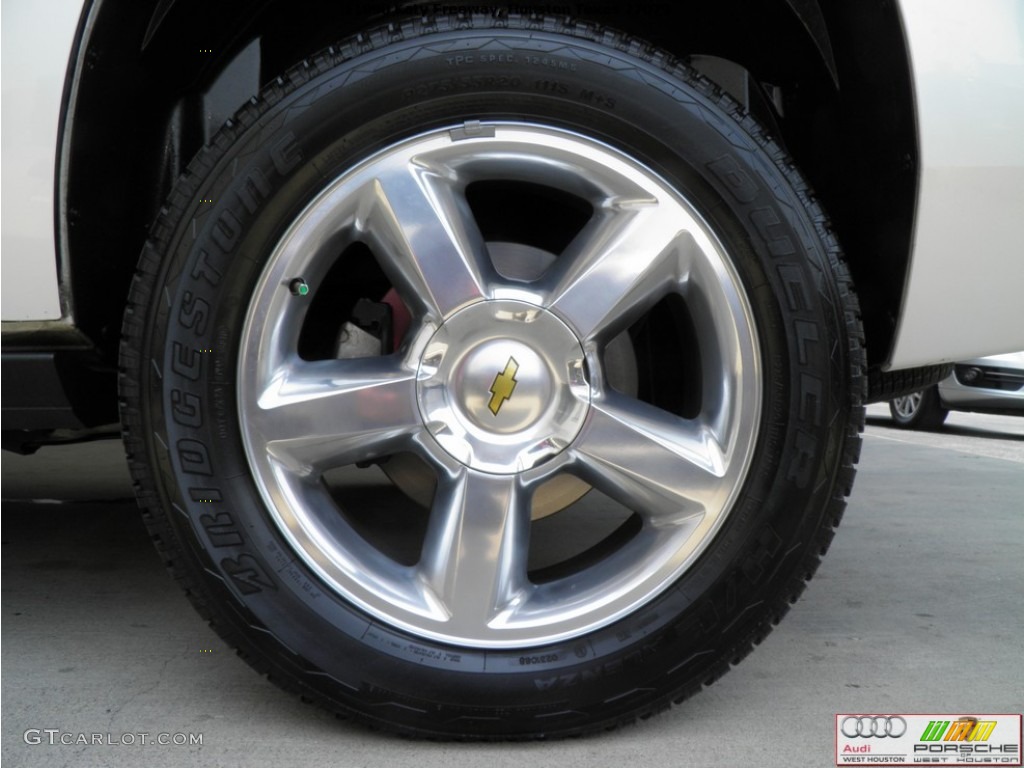 2011 Tahoe LTZ 4x4 - White Diamond Tricoat / Light Cashmere/Dark Cashmere photo #34