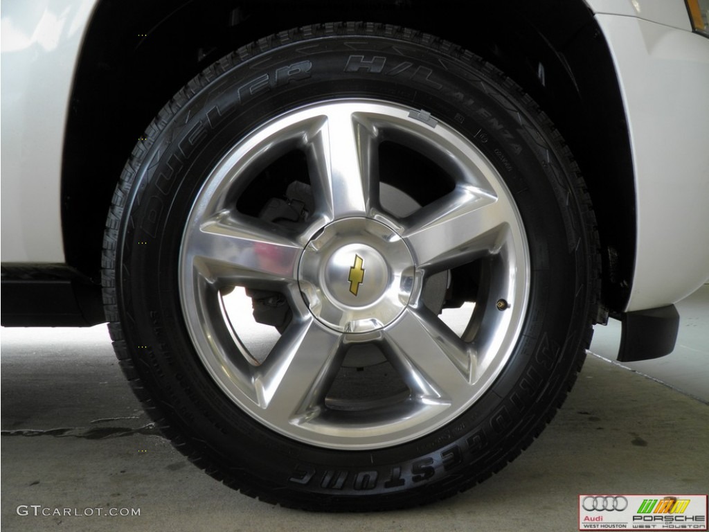 2011 Tahoe LTZ 4x4 - White Diamond Tricoat / Light Cashmere/Dark Cashmere photo #36