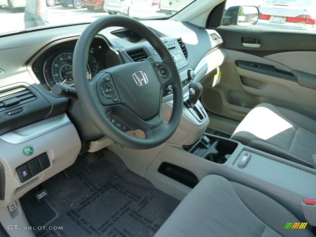 2012 Honda CR-V LX 4WD Gray Dashboard Photo #67265220