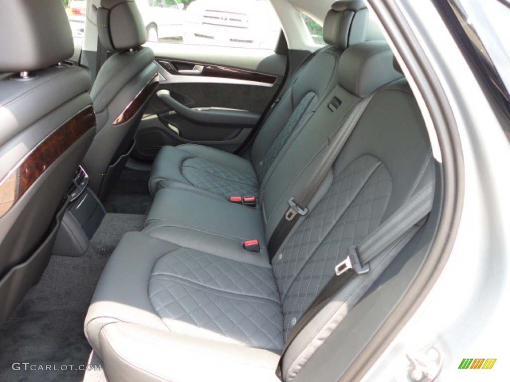Black Interior 2013 Audi A8 3.0T quattro Photo #67265284