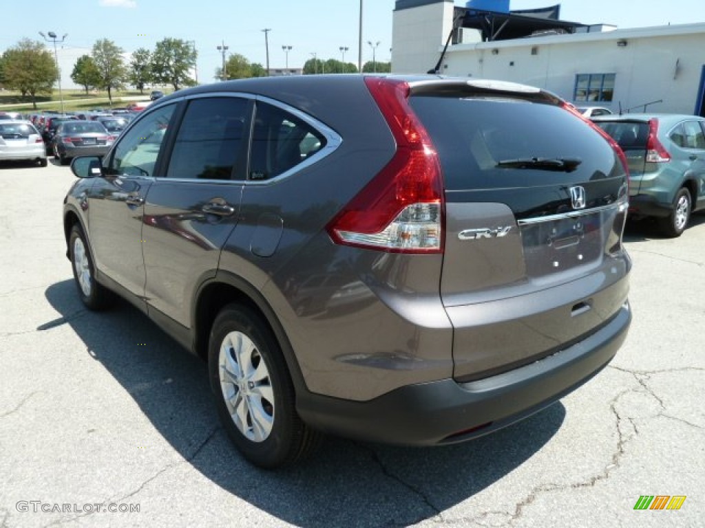 2012 CR-V EX 4WD - Urban Titanium Metallic / Black photo #2