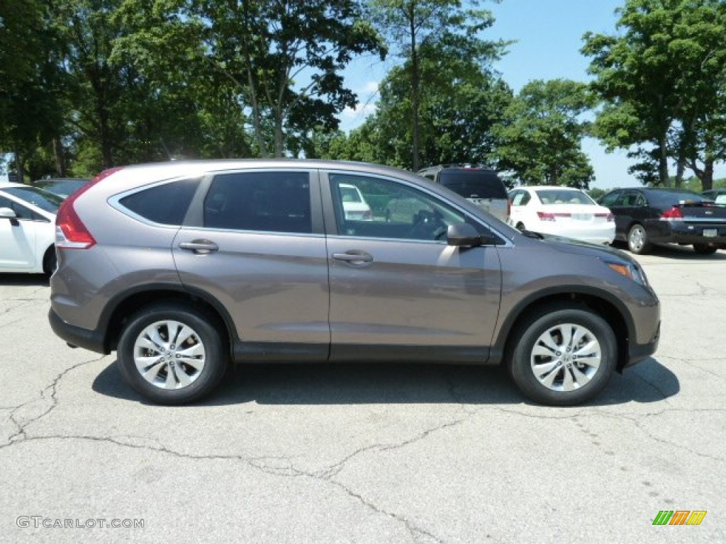 2012 CR-V EX 4WD - Urban Titanium Metallic / Black photo #5