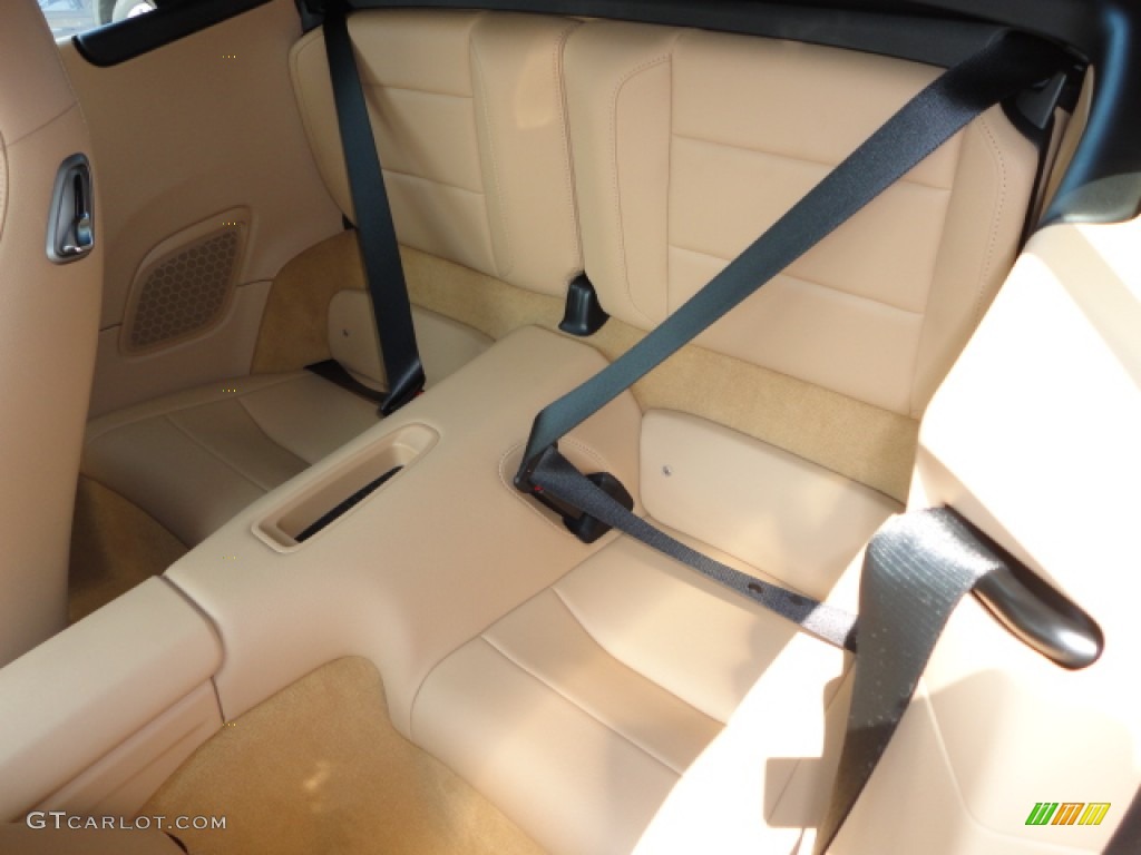 Luxor Beige Interior 2012 Porsche New 911 Carrera Cabriolet Photo #67265400
