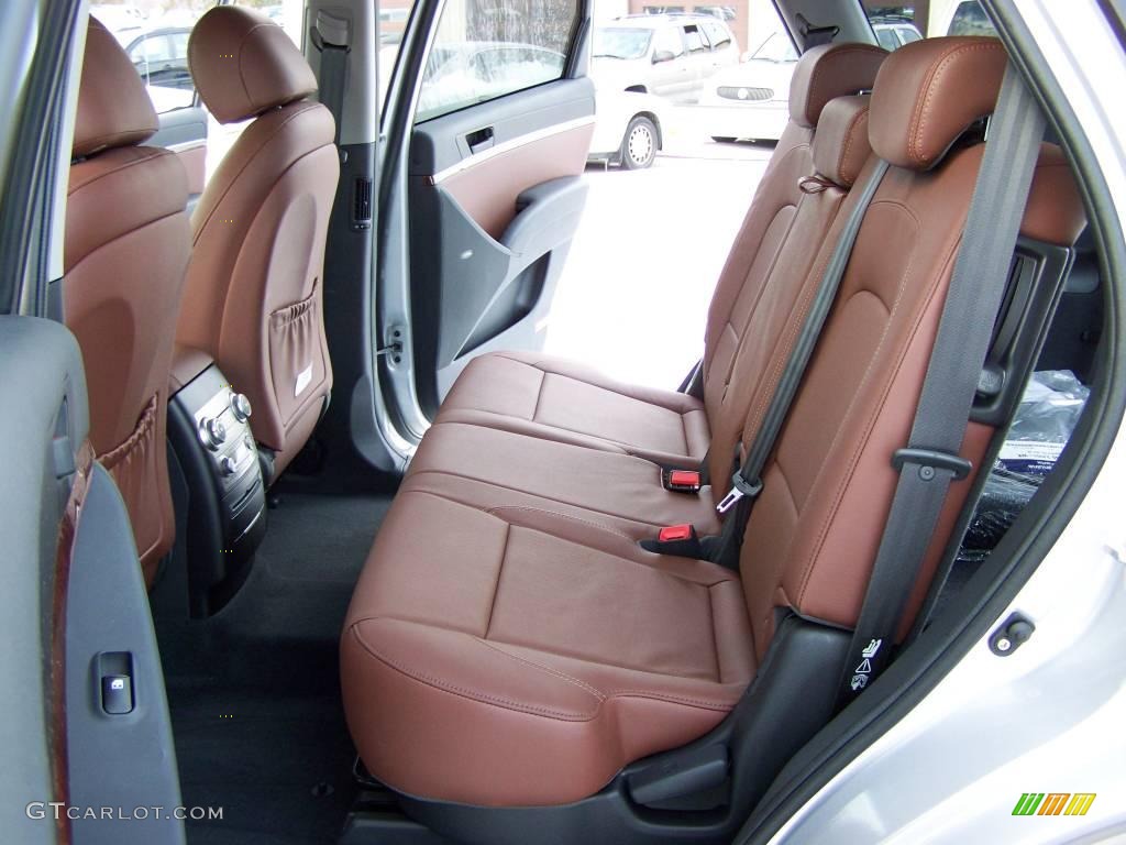 2008 Hyundai Veracruz Limited AWD Rear Seat Photo #6726559