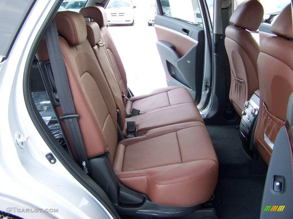 2008 Hyundai Veracruz Limited AWD Rear Seat Photo #6726569