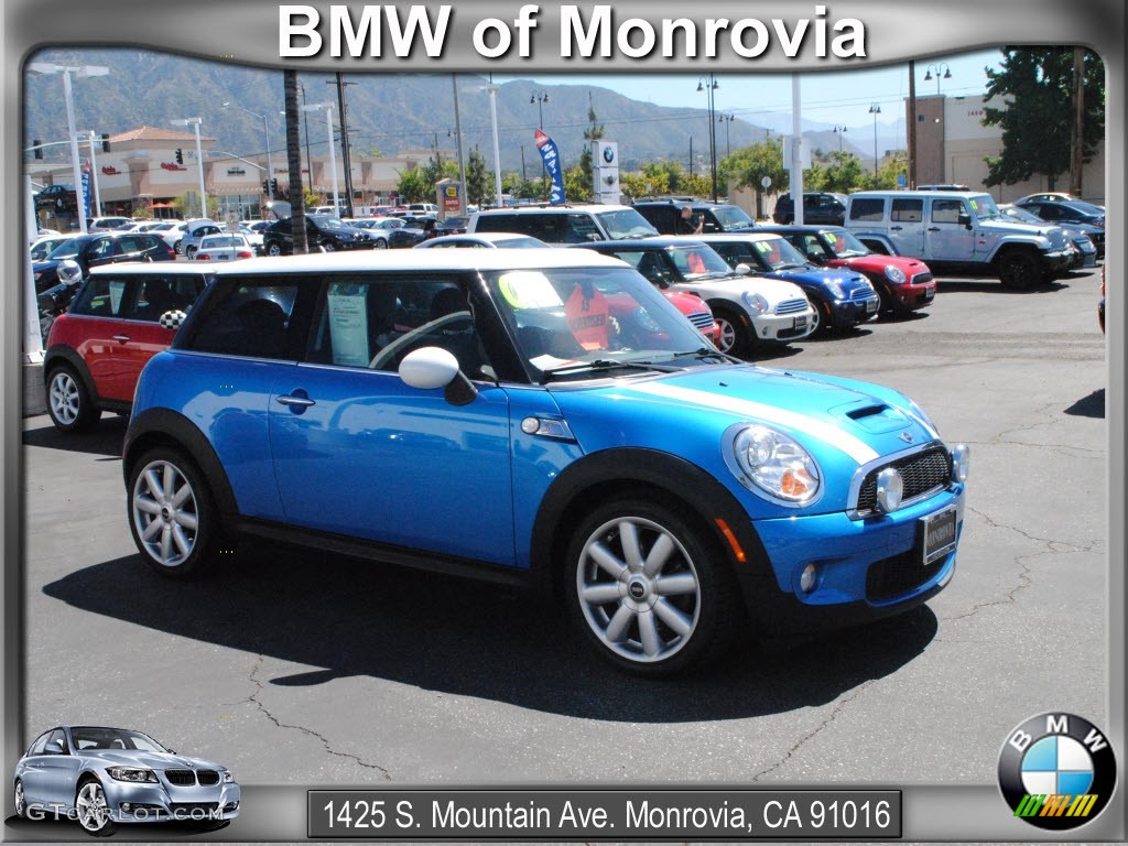 2007 Cooper S Hardtop - Laser Blue Metallic / Grey/Carbon Black photo #1