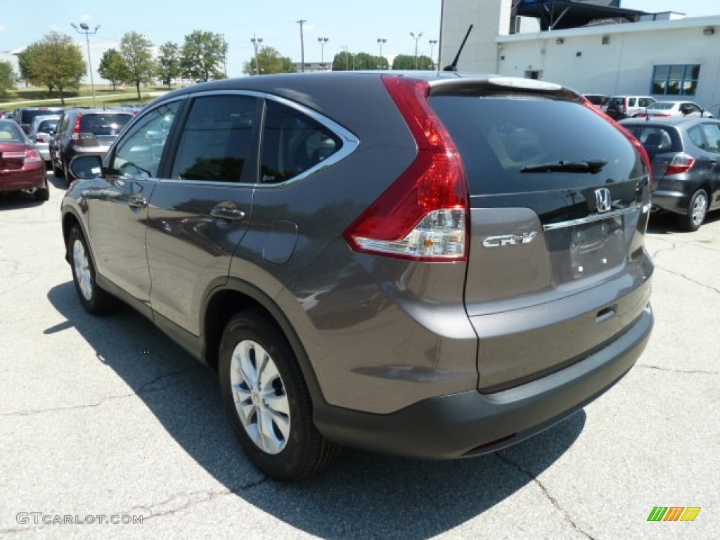 2012 CR-V EX 4WD - Urban Titanium Metallic / Beige photo #2