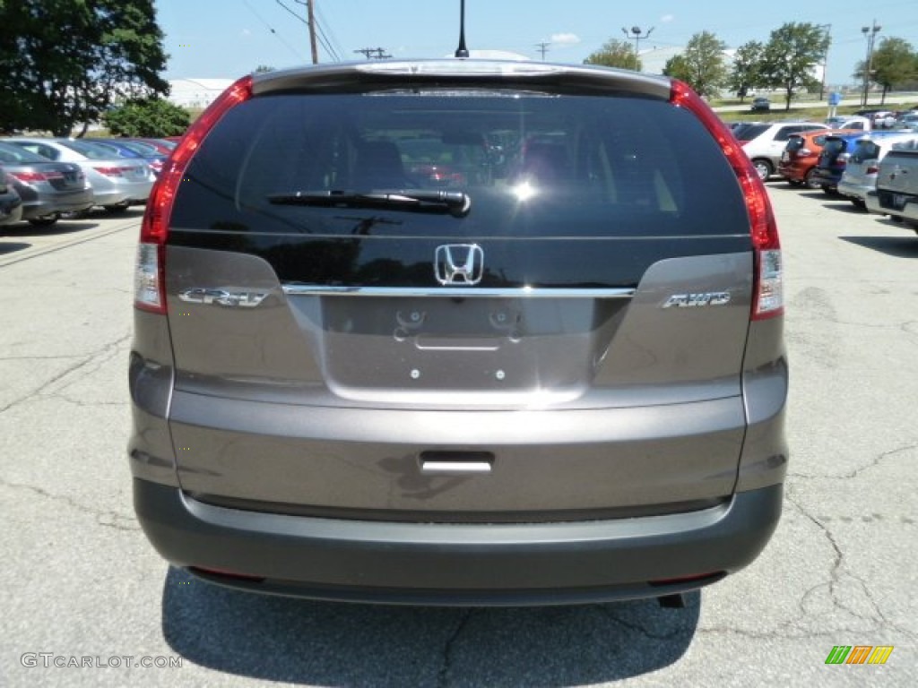 2012 CR-V EX 4WD - Urban Titanium Metallic / Beige photo #3