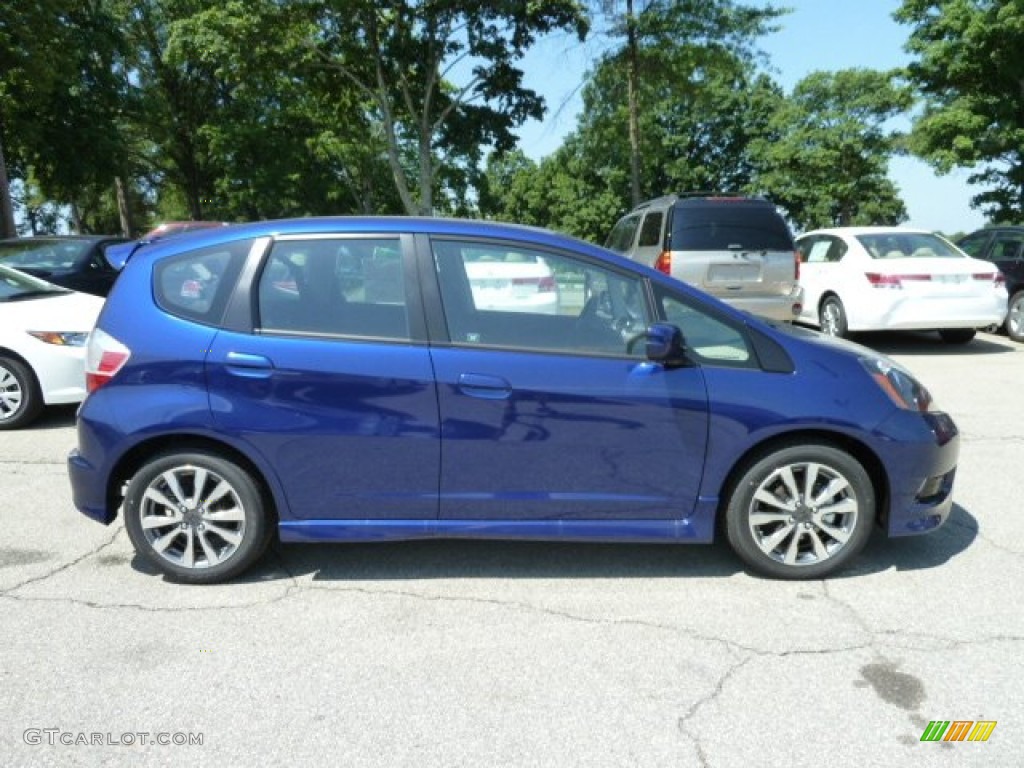Vortex Blue Pearl 2012 Honda Fit Sport Exterior Photo #67267072