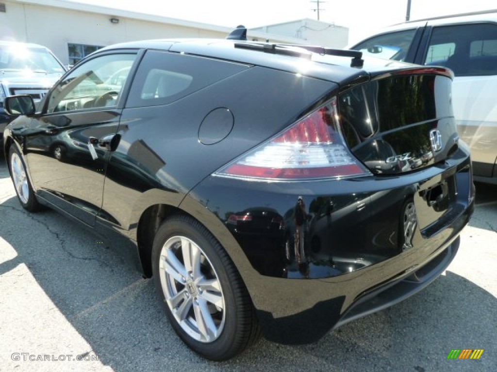 Crystal Black Pearl 2012 Honda CR-Z Sport Hybrid Exterior Photo #67267291