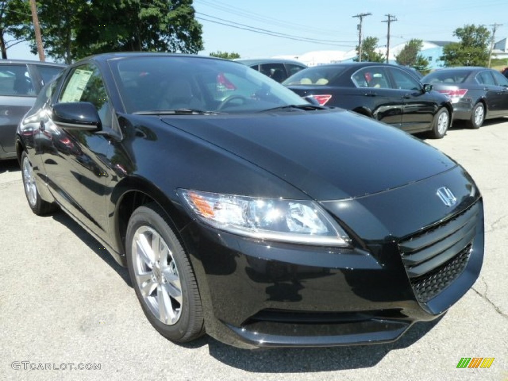 Crystal Black Pearl 2012 Honda CR-Z Sport Hybrid Exterior Photo #67267309
