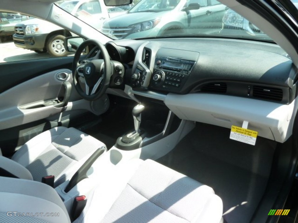 2012 Honda CR-Z Sport Hybrid Gray Dashboard Photo #67267330