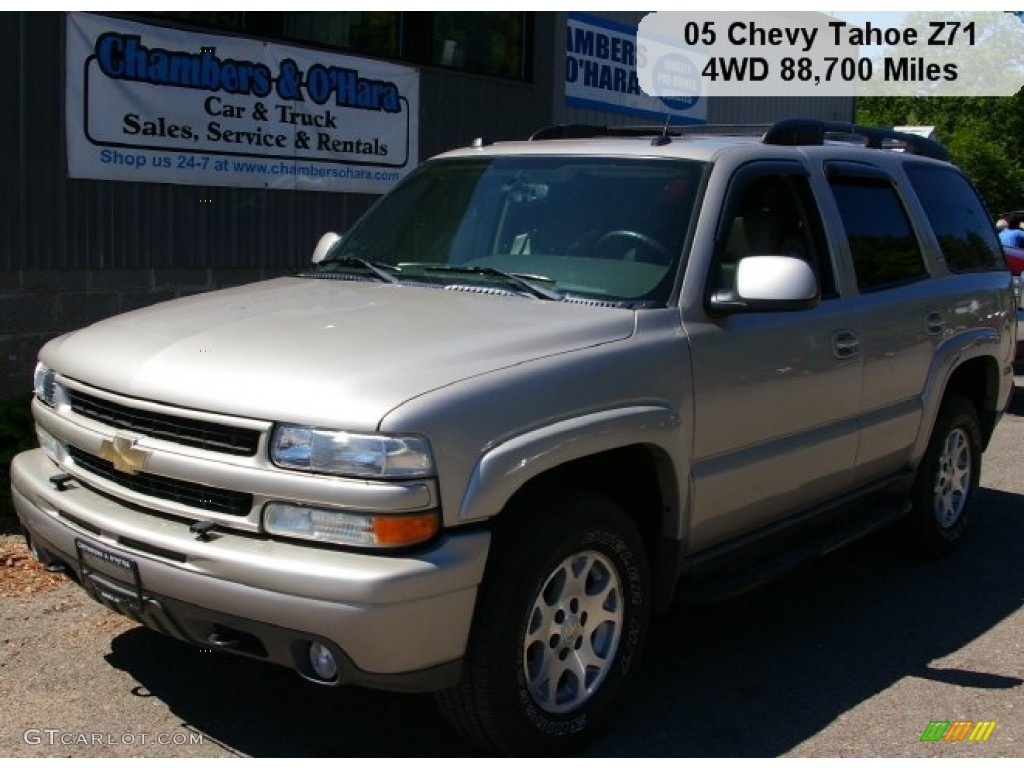 Silver Birch Metallic Chevrolet Tahoe