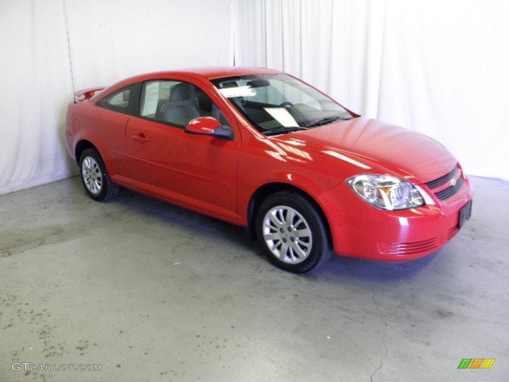 2010 Cobalt LT Coupe - Victory Red / Gray photo #1