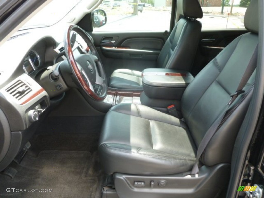 Ebony/Ebony Interior 2009 Cadillac Escalade EXT Luxury AWD Photo #67272869