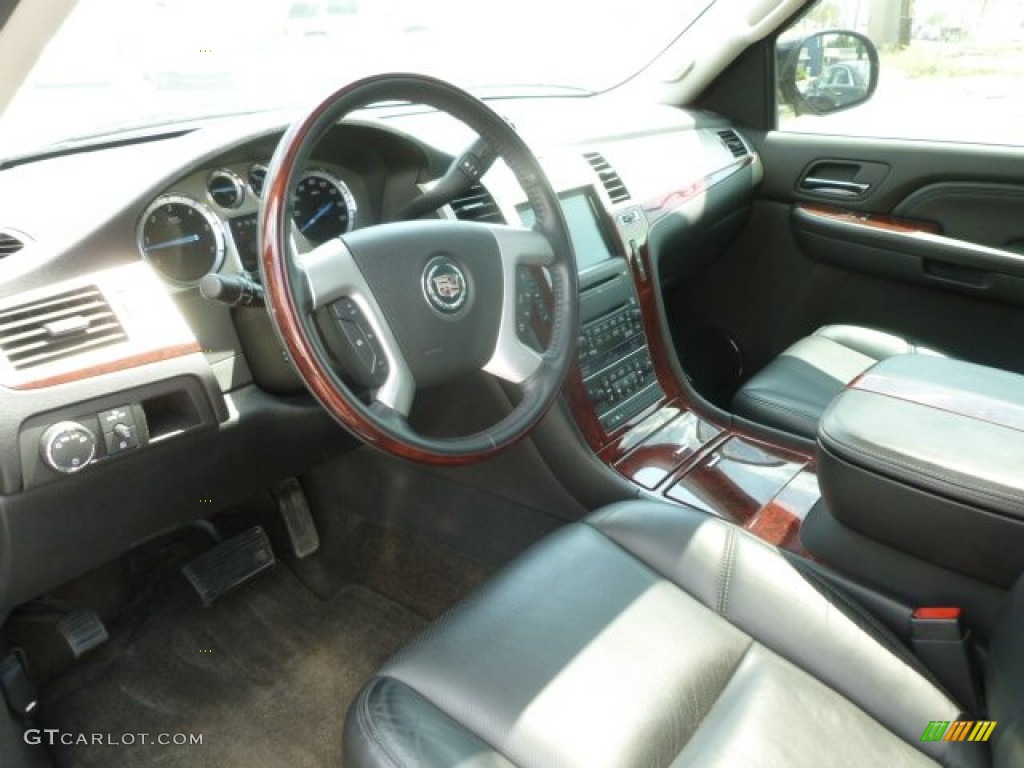 Ebony/Ebony Interior 2009 Cadillac Escalade EXT Luxury AWD Photo #67272872