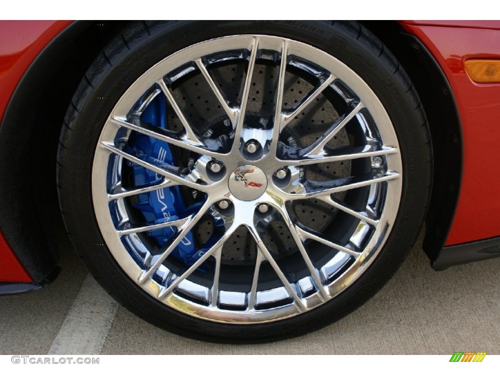 2009 Corvette ZR1 - Victory Red / Ebony photo #18