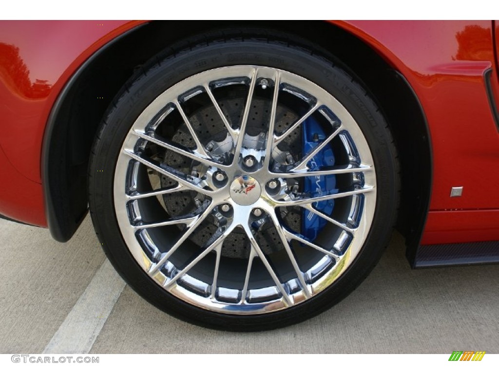 2009 Corvette ZR1 - Victory Red / Ebony photo #19