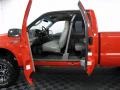 2003 Red Clearcoat Ford F250 Super Duty XL SuperCab 4x4  photo #8