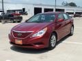 2013 Sparkling Ruby Hyundai Sonata GLS  photo #9