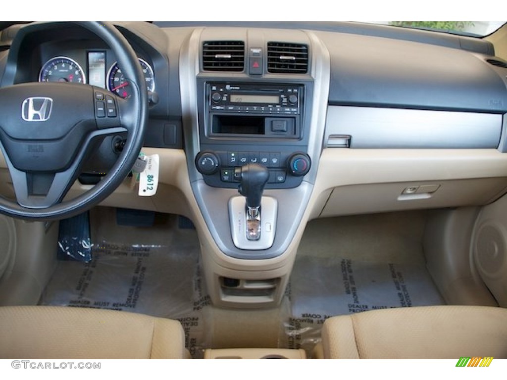 2008 CR-V LX - Nighthawk Black Pearl / Ivory photo #5