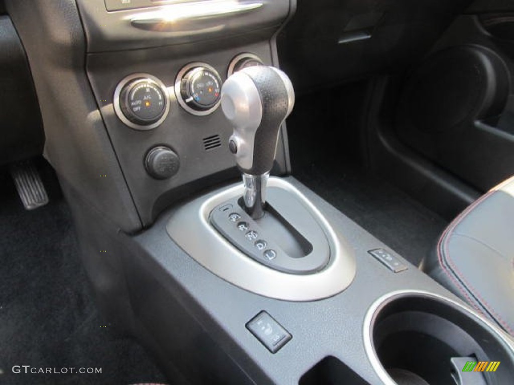 2011 Rogue SL AWD - Frosted Steel Metallic / Black photo #12