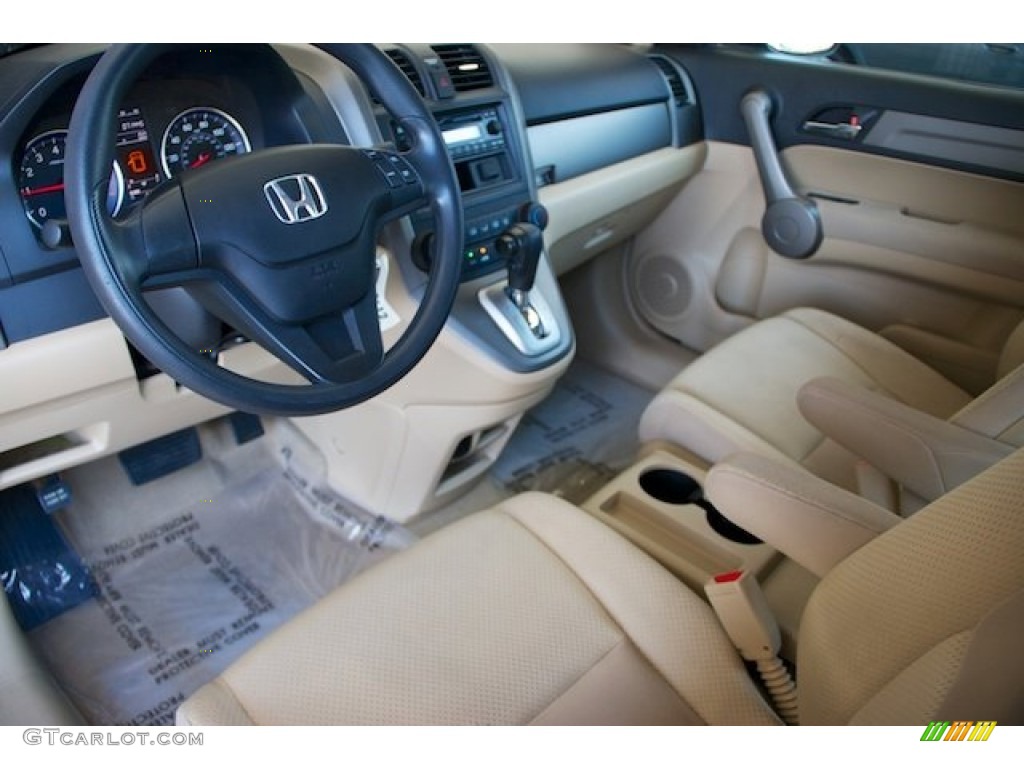 2008 CR-V LX - Nighthawk Black Pearl / Ivory photo #13