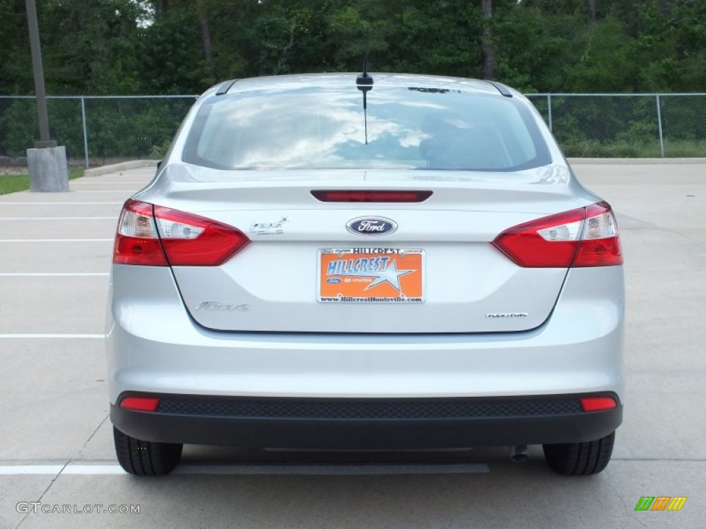 2012 Focus S Sedan - Ingot Silver Metallic / Charcoal Black photo #6