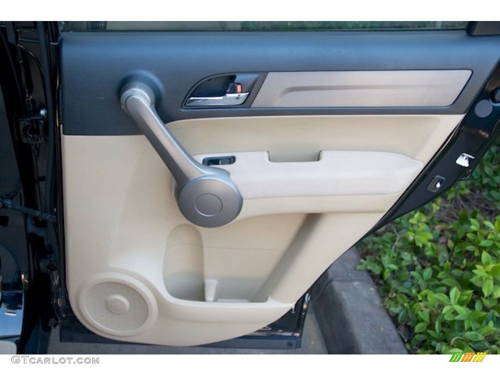 2008 CR-V LX - Nighthawk Black Pearl / Ivory photo #27